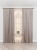 Комплект готовых штор на ленте "Бруна" Арт M00340-28-LF300-813 Цвет Визон 280х290см