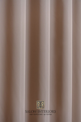Комплект готовых штор на ленте "Дублер" Арт 82-SU V05 Цвет Св.серый 140х300см
